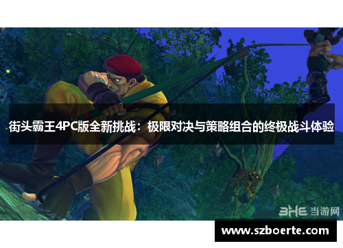 街头霸王4PC版全新挑战：极限对决与策略组合的终极战斗体验